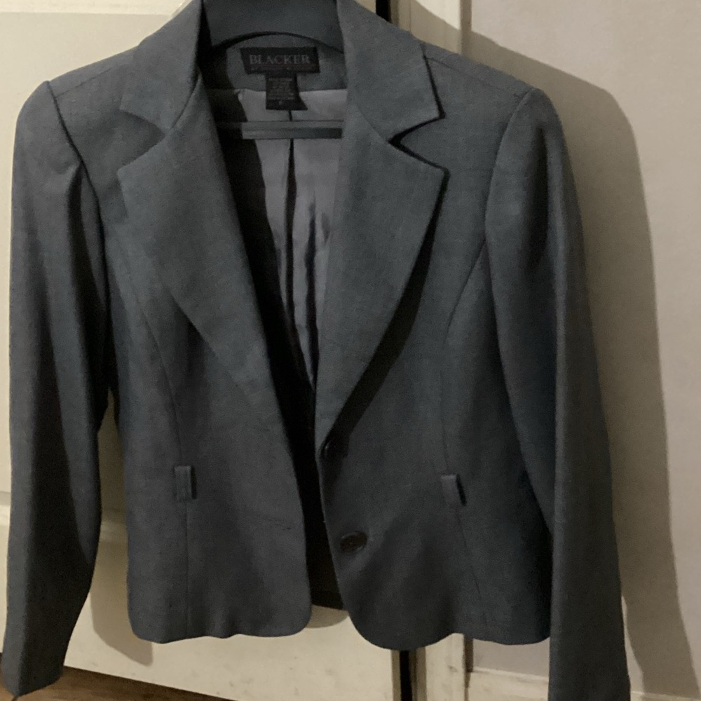 Black Brand Charcoal Blazer for Women